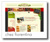 Chez Fiorentina, épicerie et restaurant italien à Marseille. Site réalisé par GDPI Agence Web.