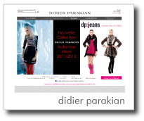 Eshop Didier Parakian by GDPI Agence Web