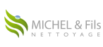 Entreprise de nettoyage Michel & Fils - Logo réalisé par GDPI Agence Web
